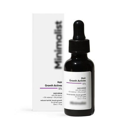 Serum para el crecimiento del cabello